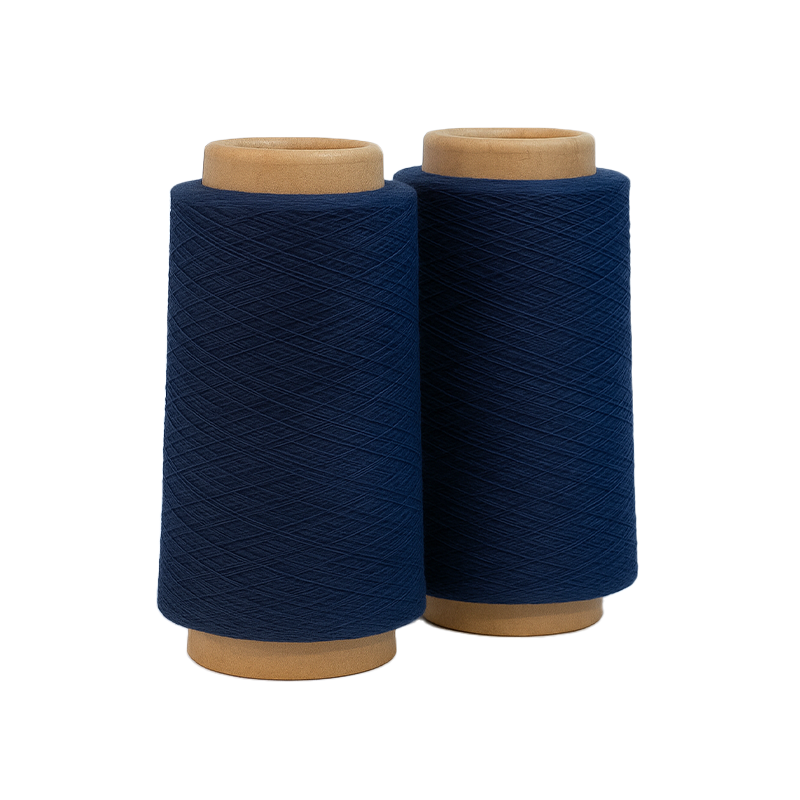 Rejenere İplik (%48-%52) Ne:30/1 Melanj Lacivert Rejenere İplik (%48-%52) Ne:30/1 Melanj Lacivert